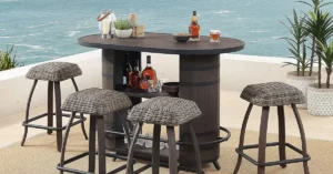 Best Outdoor Bar Sets patio pub set featured
