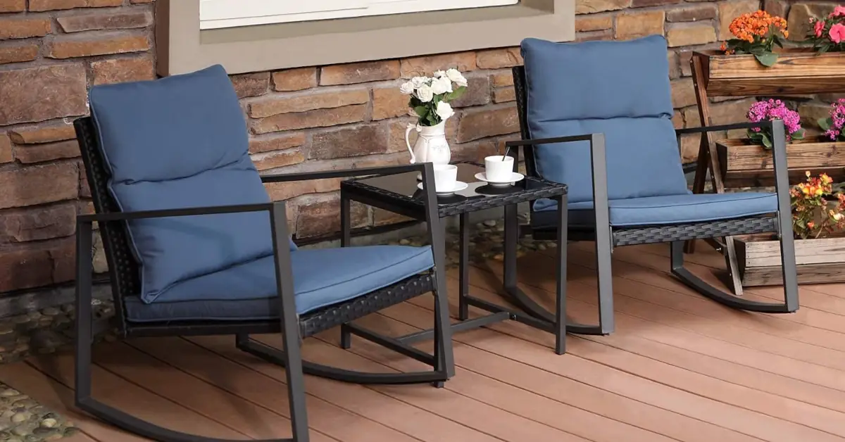 Best Rocking Chair Bistro Sets for patio outdoor rocker bistro set featured