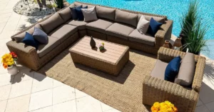 Patio Furniture - Resin Sofa Sets Resin Furniture Set featured